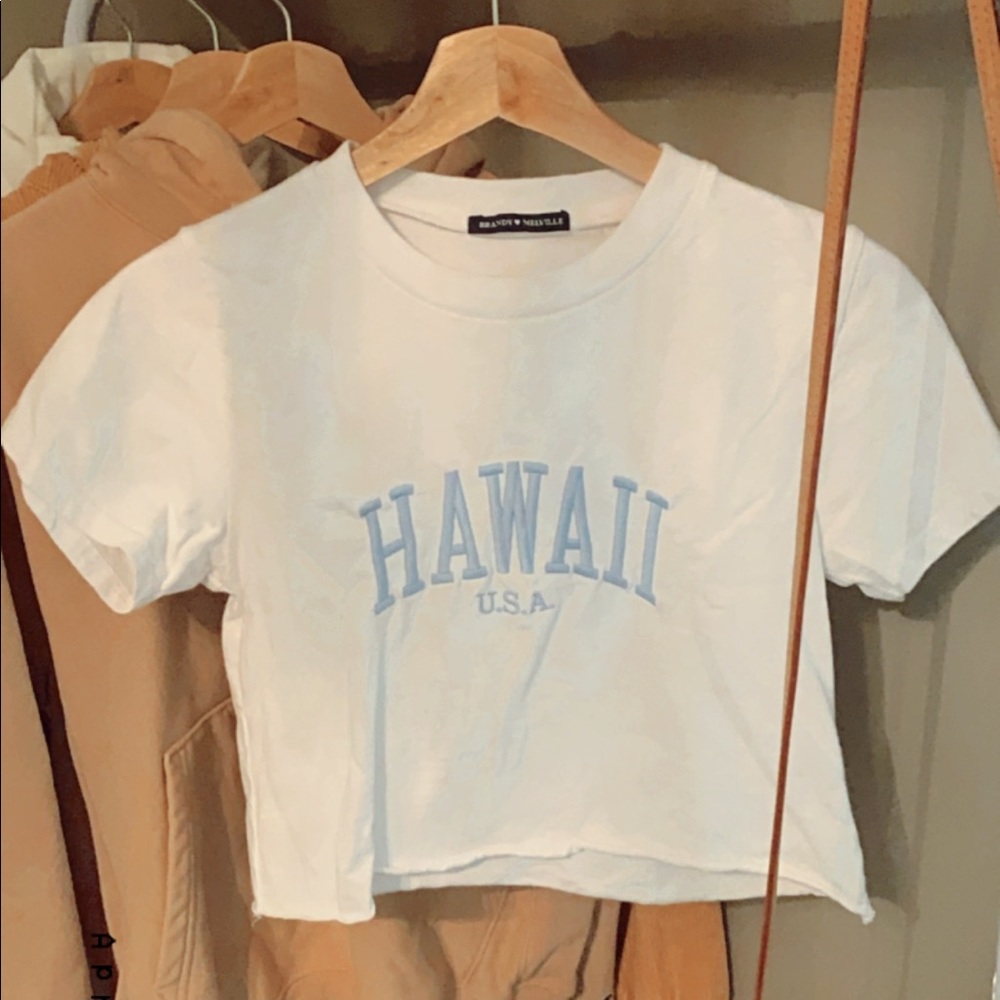 brandy melville hawaii tee